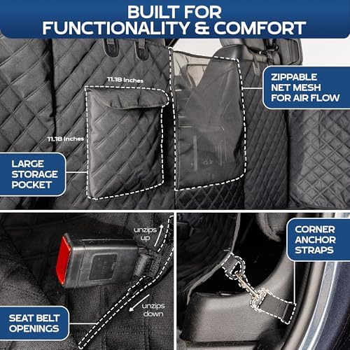 Ruff Liners XL Dog Hammock for Truck, Fold-Up Seats - Image 4