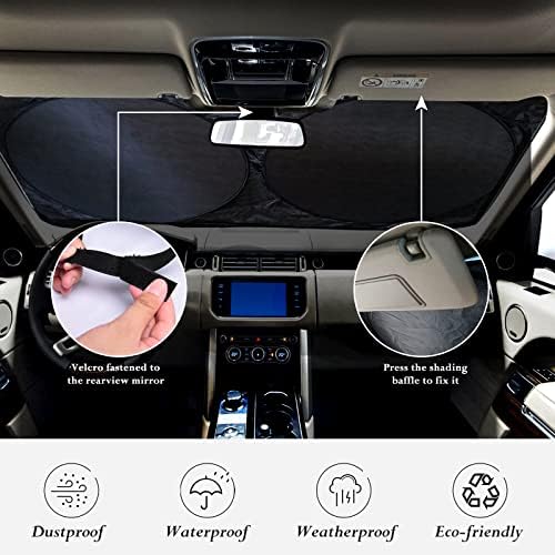 Windshield Sun Shade for 2016–2022 Mercedes-Benz GLC 300 GLC300 GLC SUV - Image 6