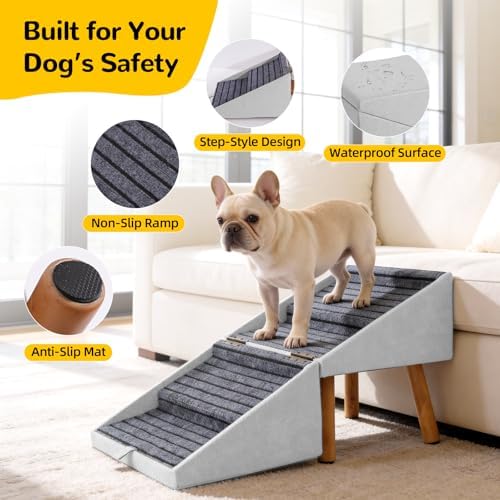 Dog Safety Ramp for Small Dogs Dog Steps for Couch - Image 4