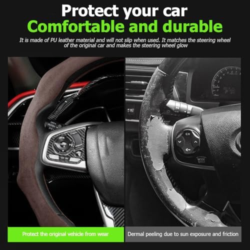 Mandark 15 Inch Car Steering Wheel Cover - Image 5