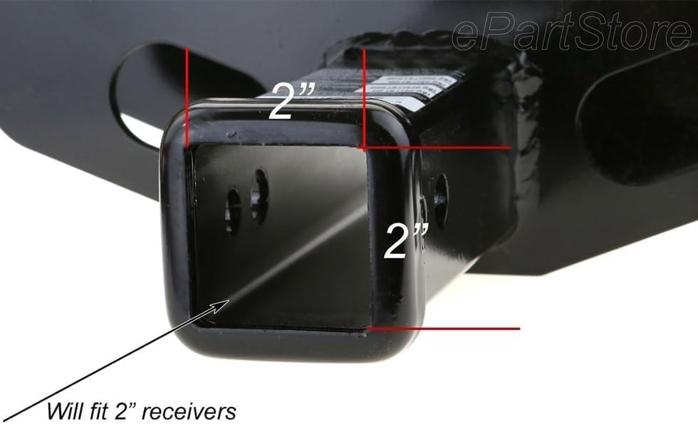 USA 2" American Black Flag Hitch Cover - Image 4