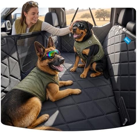 Rorhxia Heavy-Duty Dog Car Seat Cover by Rorhxia