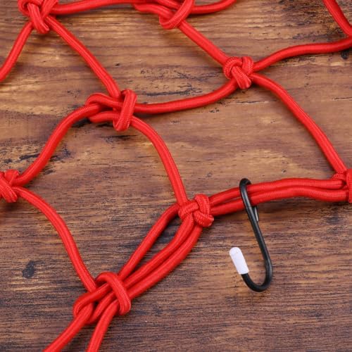 Rear Frame Net Cover Elastic Rubber Band Cargo Net - Image 3