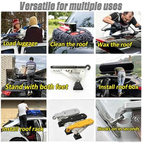 Foldable Car Door Step for Renault Sandero 2009-2026 - Image 5