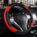 Leather Car Steering Wheel Cover Universal Fit by Szttswamp