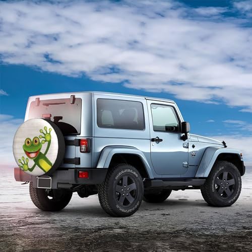 Frog Wood Texture Spare Tire Cover - Image 5