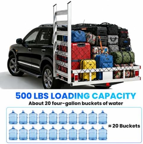 Trailer Hitch Cargo Carrier - Image 3