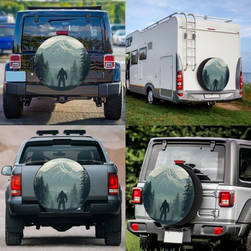 Bigfoot Spare Tire Cover 16in Spare Wheel Covers Tire Storage Cover - Image 6