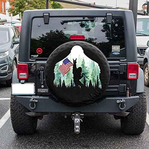 Spare Tire Cover Big Foot Polyester Universal Waterproof Corrosion Protection - Image 2
