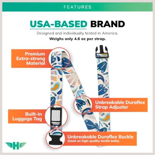 Hero Luggage Straps for Suitcases Heavy-Duty Adjustable Luggage Belt - Image 5