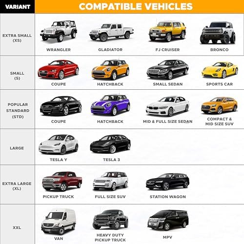 EcoNour Windshield Cover for Ice and Snow, Car Front Window Snow Cover - Image 3