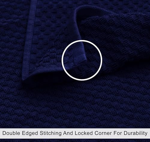 COTTON CRAFT Euro Spa Waffle Weave Bath Sheets - Image 5