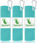 3 Pack 16" X 16" Golf Towels for Golf Bags by KuukikvDirect