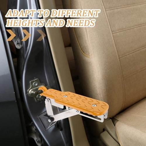 7-level Adjustable Folding Car Door Step Pedal - Image 3