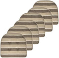 Sweet Home Collection Chair Cushion Memory Foam Pads Tufted Slip Non Skid by SweetHomeCollection