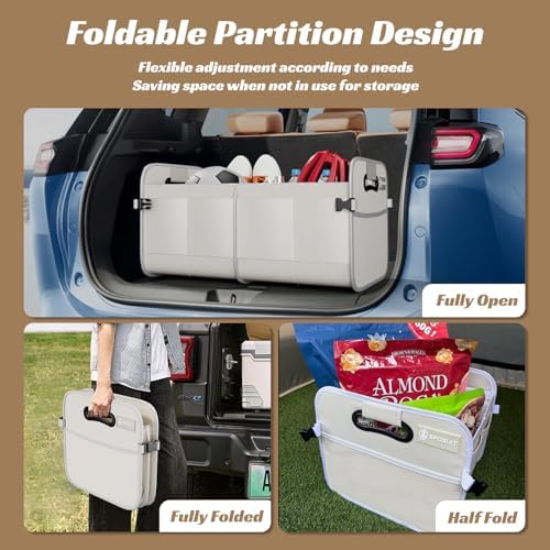 Sposuit Trunk Organizer for Car - 70L Collapsible Sturdy Car Storage - Image 4