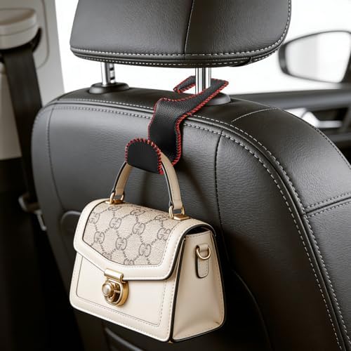 Car Seat Hooks for Purses and Bags, 2 Pack Car Purse Holder for Grocery Bag - Image 2