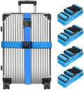 Luggage Straps for Suitcases TSA Approved, Travel Belt Suitcase Belt, Suitcase by collwait