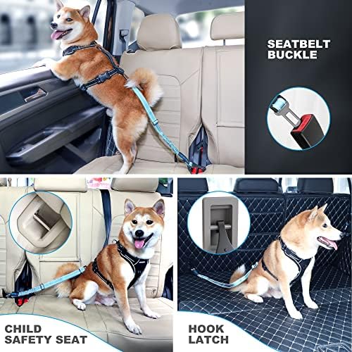 Dog Seat Belt 3-in-1 Car Harness - Image 6