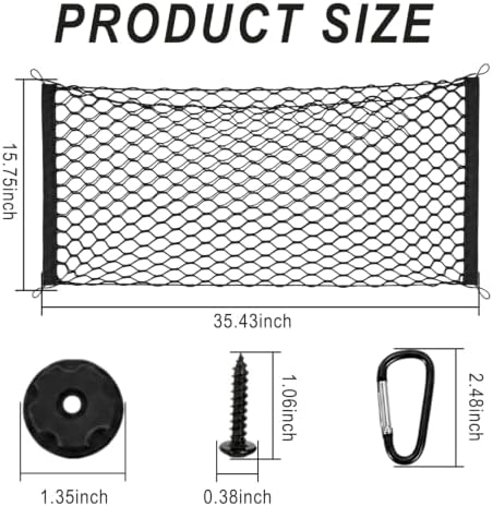 Stretchable Elastic Trunk Cargo Net - Image 2