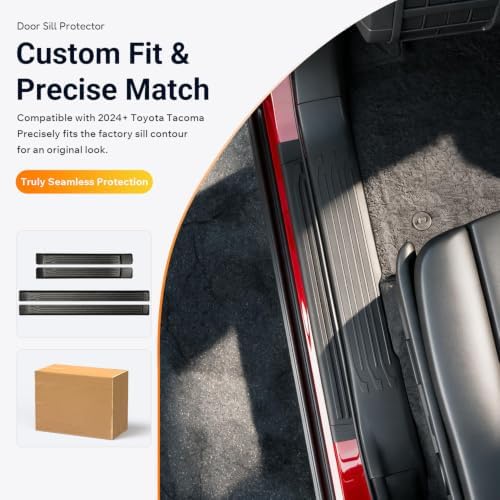 powoq 4PCS Door Sill Protector Compatible - Image 2