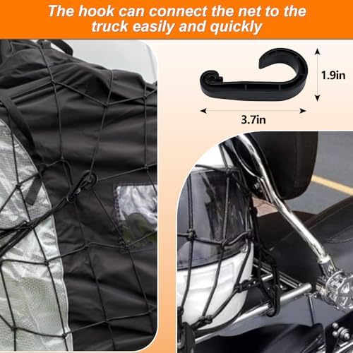 2'x3' Bungee Cargo Net Stretches to 4'x6' - Image 5