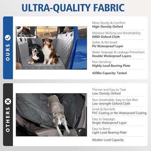 Btefd XL Hard Bottom Dog Seat Cover - Image 6