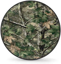 Camouflage Green Spare Tire Cover Dust-Proof Wheel Protector by Unknown