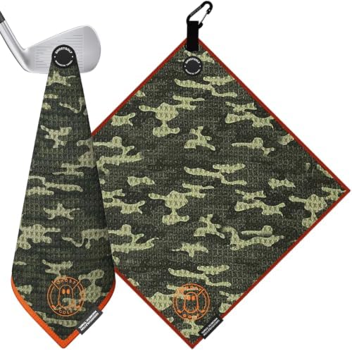 Ghost Golf Magnetic Towel, Ultra-Absorbent Microfiber Golf Towel by GhostGolf