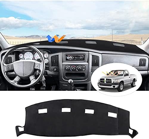CARTIST Dashboard Cover Fits for 2002-2005 Dodge Ram 1500 and 2003-2005 Dodge by cartist