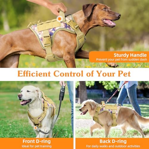 VavoPaw Heavy Duty Tactical Dog Harness - Image 5