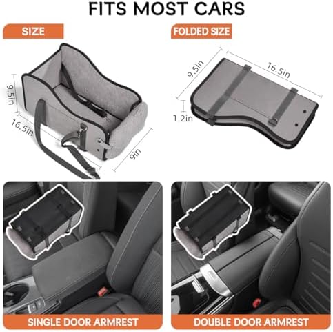 TKYZ Center Console Dog Car Seat - Image 6