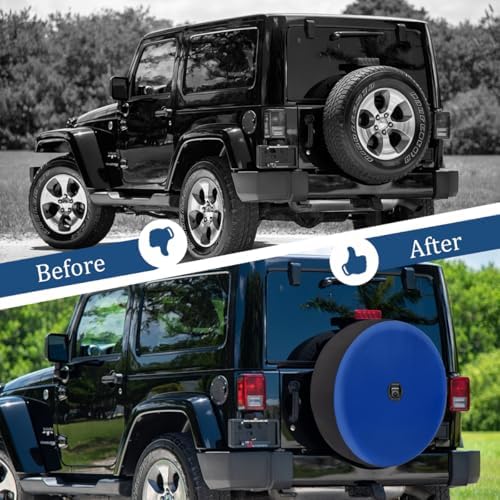 Spare Tire Cover with Backup Camera Hole Fit - Image 5