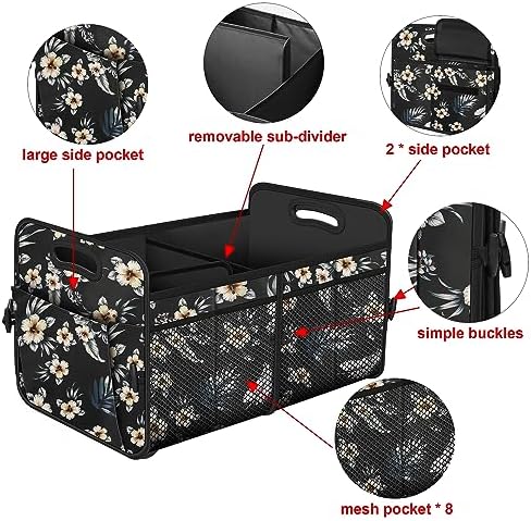 Femuar Car Trunk Organizer, Car Storage Organizer - Image 5