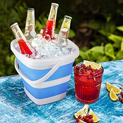 2 Pack Collapsible Buckets 5L 1.3Gallon Small Cleaning Bucket - Image 5