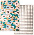 crae. Reversible Microfiber Hand Towel, Lilly Plaid by CraeHome