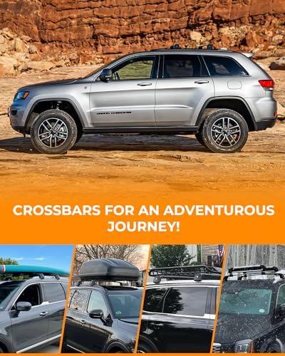 330 lb Roof Rack Cross Bars Fit - Image 5