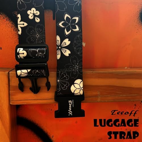 Teeoff Luggage Straps Suitcase Belts Travel Bag Accessories Adjustable 220CM - Image 6