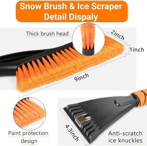 Snow Brush & Ice Scraper, 27 Inch, Ice Scrapers - Image 3