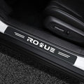 MAXDOOL 4Pcs Car Door Sill Protector Reflective 4D Carbon Fiber Sticker by MAXDOOL