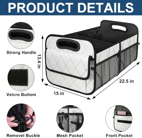 Deosk Car Trunk Organizer for SUV, Car Organizers and Storage - Image 3