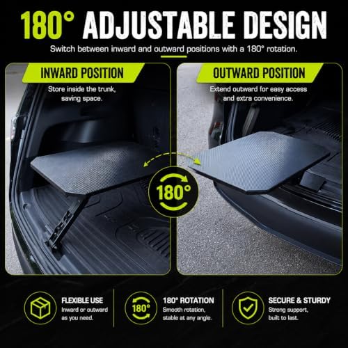 Rear Cargo Table for Honda CR-V 2017-2022, Foldable SUV Camping Table - Image 4
