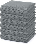 Homaxy 100% Cotton Waffle Weave Kitchen Dish Towels 6-Pack by Homaxy