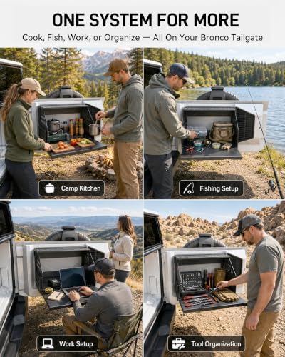 Bronco Tailgate Table Fit for 2021-2026 Ford Bronco 2/4 Door - Image 6