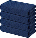 Homaxy Microfiber Waffle Weave Kitchen Towels, 4 Pack by Homaxy