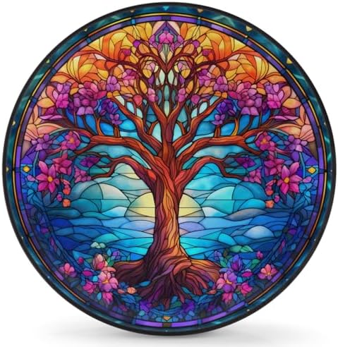 Tree of Life Spare Tire Cover Dust-Proof Spare Wheel Covers by Unknown