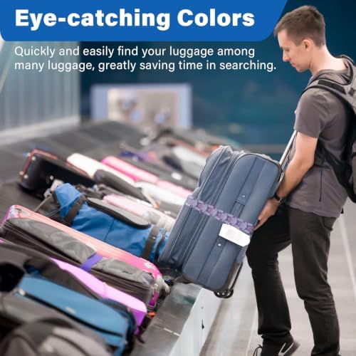 Luggage Straps for Suitcases, Travel Adjustable Belt - Image 5