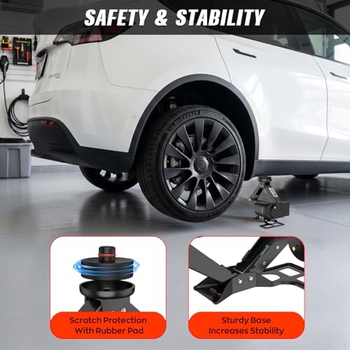 3 Ton Electric Scissor Jack for Tesla Model Y Model 3/S/X - Image 5