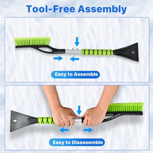 OUSHASAA 27 in Snow Brush and Ice Scraper - Image 6