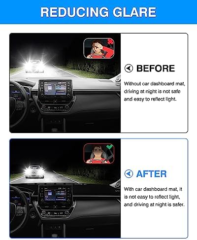 Autorder Dashboard Cover Mat for Toyota Corolla Cross 2022 2023 2024 2025 2026 - Image 4